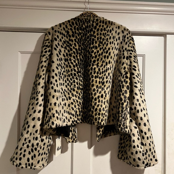 Charlotte Simone - Shirley Coat - Leopard Print - XL - NWT - Picture 11 of 15